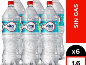 AGUA SIN GAS VITAL - 6 UNI