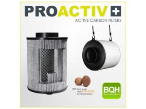 FILTRO DE CARBON PROACTIV 125MM 460M3H-GARDEN HIGHPRO