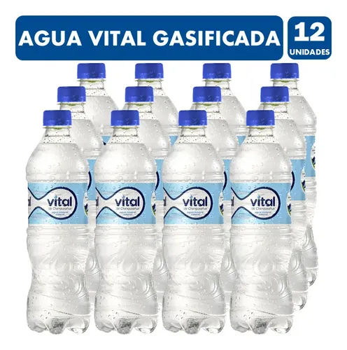 AGUA VITAL C/G 600ML – 12 UNI